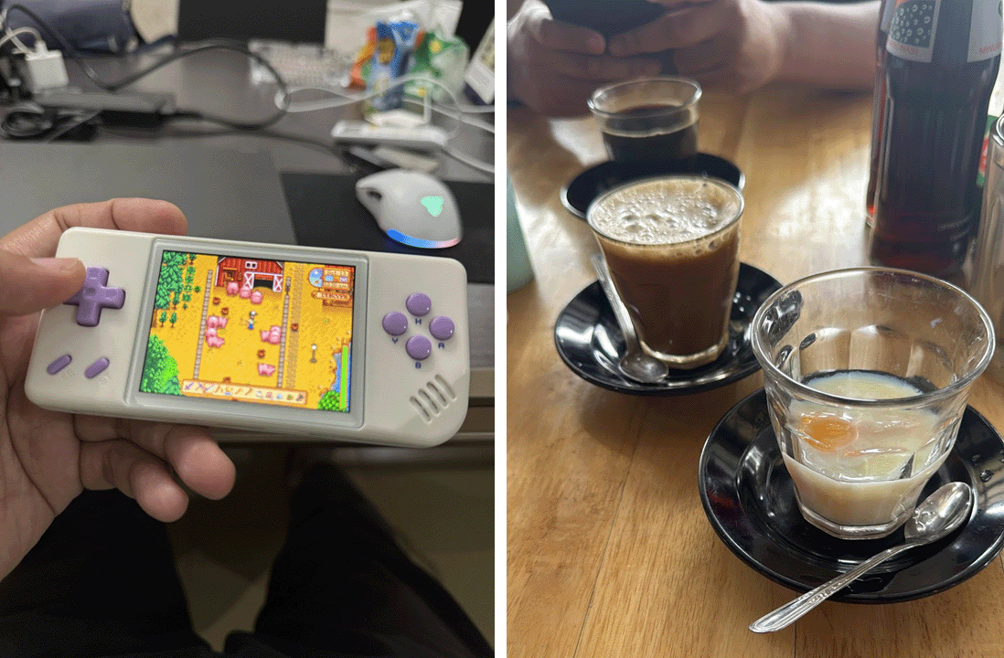 Menu Ngopi Pagi dan Stardew Valley di Anbernic RG20XX